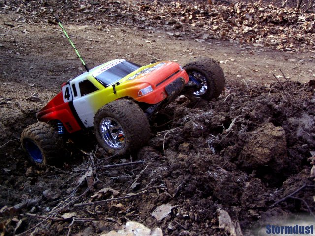 Jarek modelem Traxxas Rustler