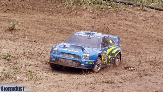 Maciek elektrycznym HPI RS4 Rally