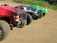 3 x Traxxas Rustler