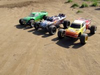 3 x Traxxas Rustler