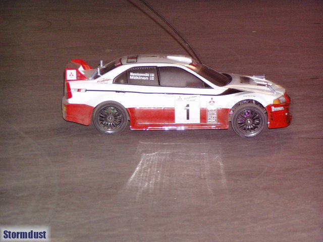 Maciek elektrycznym HPI RS4 Rally