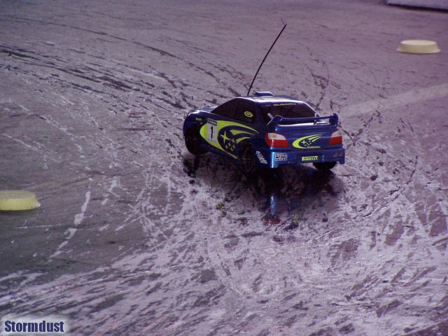 Maciek elektrycznym HPI RS4 Rally